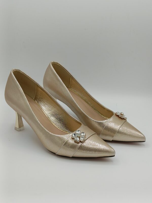 Eyelet Pencil Heels